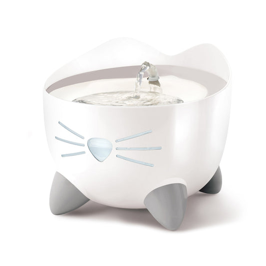 Catit Pixi Drinking Fountain for Cats in White