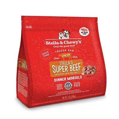 Stella & Chewy's Stella's Super Beef Dinner Raw Frozen Morsels