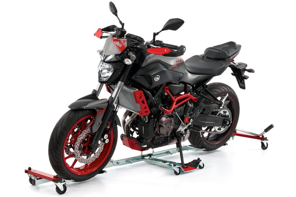 🏍Folding Motorcycle Rolling Stand